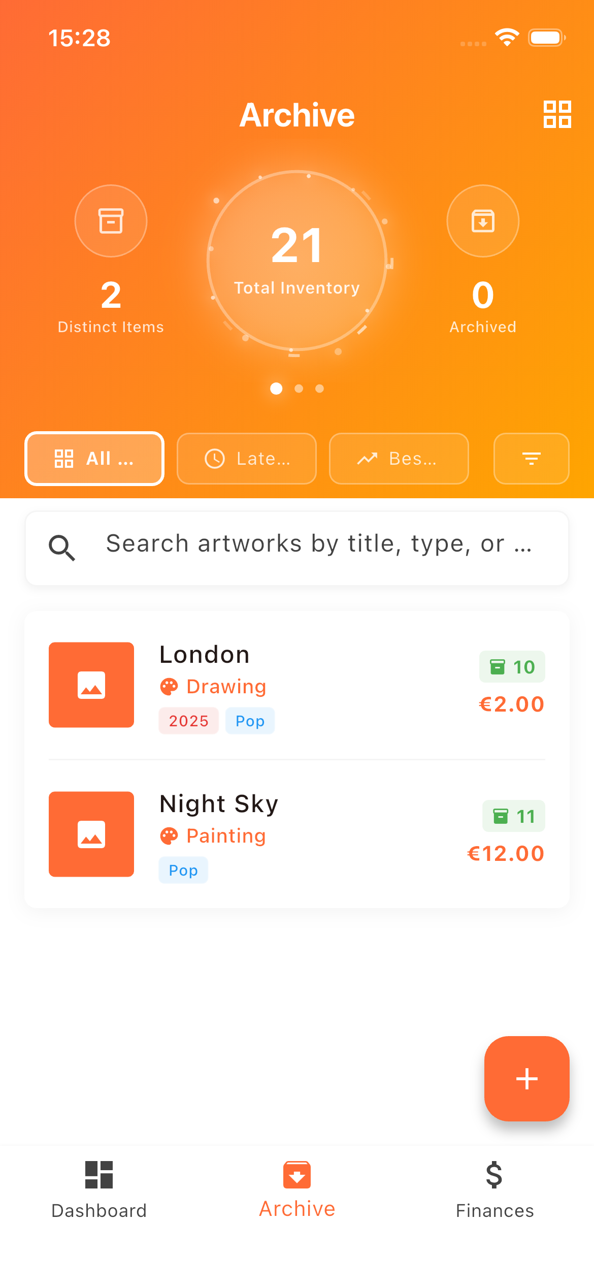 Artkiv App Screenshot 2